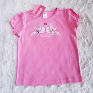 Love Birds T-shirt Vintage Gymboree Size… 5 NWT